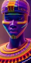 Placeholder: kente scene, thread, embroidery, octane render, high detail