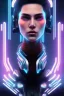 Placeholder: cyberpunk, head, men, portrai, tron