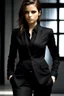 Placeholder: hot woman in black suit i said hot make her hotter hotter with bigger u know what i mean