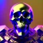 Placeholder: Mechanical skull, full body close up, soft light atmosphere, light effect，vaporwave colorful, concept art, smooth, extremely sharp detail, finely tuned detail, ultra high definition, 8 k, unreal engine 5, ultra sharp focus