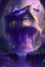 Placeholder: Excessive details are extremely accurate, My imagination is complicated.Glowing purple clothes art, splash art, high quality, 8k, digital painting, glitter, waterfall, greenery, butterflies, birds of paradise, gnome's house, trending on artstation, sharp focus, studio photo, intricate details, highly detailed, by greg. inside an air water