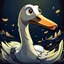 Placeholder: horror game cartoon goose