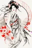 Placeholder: Create a captivating modern 2d colorfull ink tattoo design for print , using the elegant influences of japan art style, for print, dynamic elements from fashion and design, and bold Japanese contemporary art aesthetics, framing centered in the center, distanced from the edges of the paper perimeter, perfect anatomy, bauhaus, Divine Proportion,