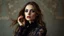Placeholder: Fashion shoot, portrait, baroque, photo model, smoky eyes