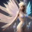 Placeholder: beautiful blonde fairy in a galactic ambiance, transparent wings, delicate colors, finely tuned detail, ultra high definition, 8 k, unreal engine 5, ultra sharp focus