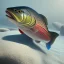 Placeholder: trout, photorealistic, 8k