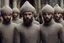 Placeholder: mood tones hiper-realistic HD handsome bearded armenian futuristic knitted Balmain soldiers brotherhood fashion catwalk, detail faces and body parts, by Sergei Parajanov-Alejandro Jodorowsky movie stile