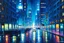 Placeholder: Night, City, sci-fi, future, claude monet impressionism paintings