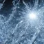 Placeholder: celestial, ice crystals, snow, icicles, reflections