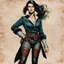 Placeholder: Create an aquatint portrait of an epic fantasy Lankhmar female thief character , slim in stature, with shoulder length hair, finely lined and detailed facial features, in an fur collared leather doublet and breeches , a short oriental cloth belt at the waist, stealthy soft leather slippers, , in the comic book style of Howard Chaykin, Mike Mignola, , and Jean Giraud Moebius, precisely drawn, colored and inked,