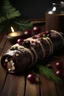 Placeholder: christmas log