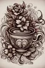 Placeholder: Coffee arabica tattoo design