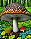 Placeholder: mushroom, forest, for adults