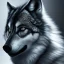 Placeholder: black wolf, black, masterpiece, expert, 8K, hyperrealism, sharp focus, cinematic lighting