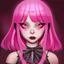 Placeholder: Girl demon pink