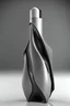 Placeholder: The lubricant oil bottle features a distinctive and modern shape that sets it apart from traditional bottle designs. It takes inspiration from sleek and futuristic elements, creating a visually appealing and functional design. Style sketch render gray