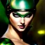 Placeholder: portrait 'beautiful Sexy Busty CatWoman',crystal clear green eyes,painting by gaston bussiere, greg rutkowski, yoji shinkawa, yoshitaka amano, tsutomu nihei, donato giancola, tim hildebrandt, oil on canvas, cinematic composition, extreme detail,fit full head inside picture,32k