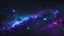 Placeholder: black blue purple coding galaxy, 4k