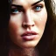 Placeholder: portrait of Actress Megan Fox, Tele Photo Lens, au naturel, hyper detailed, digital art, trending in art station, cinematic lighting, studio quality, smooth render, unreal engine 5 rendered, octane rendered, art style by klimt and nixeu and ian sprigger and wlop and krenz cushart.