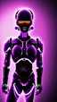 Placeholder: cyborg nion purple Suspicion interested in-depth details HD 4K 8K