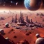 Placeholder: Create a Galaxy city with a mars