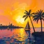 Placeholder: Impressionist landscape painting. Wide angle shot. A majestic sunset over the serene Nile River, with ancient Egyptian temples and felucca sailboats in the distance. Low angle shot. Dreamy, expressive brushstrokes, à la Jeremy Mann and Carne Griffiths. Warm golden light dancing across the rippling water. Soft, feathery palm trees silhouetted against the vibrant orange sky. Golden hour glow with hues of pink and purple. Best quality, highly detailed, captivating atmosphere. Impressionist masters,