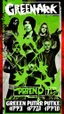 Placeholder: green hardcore punk flyer