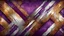 Placeholder: Hyper Realistic intersecting golden & silver brush strokes on a grungy rusty detailed maroon & purple patterned background with vignette effect