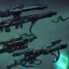 Placeholder: Alien rifle that shoots tentacles to pull the enemy closer