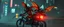 Placeholder: cyberpunk imagery synchronized mechanical gremlin rat bat drumming trike flickering stable core
