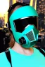 Placeholder: MetCyber-punk style camera-mask. Large fencing mask covers cheeks. Trim girls. Reflective plastic body surface. Camera lenses as eyes. Head full of integrated old-fashioned cameras. Golden to cyan surfaces body. Perfect body, thick thighs and calves. Selfies, old-fashioned cameras, both hands. Wide hip. Partly symmetrical. Camera lenses cover the most of the body. Euclidean 3D-tiling, Escher. Mathematically impossible. Soviet Propaganda style.