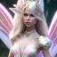 Placeholder: beautiful fairy very etheric, nice smiling, long blond hair, magic glamour pink make up, delicate colors, complete vision of very transparent and big wings, beautiful glamour transparent dress, ultra sharp focus, 8k, unreal engine 5, extremely sharp detail, light effect, soft light atmosphere, smooth, full of details, face in front, complete vision of face and hair and of the body