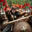 Placeholder: Greta Thunberg fighting in the Battle of Hastings.