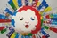 Placeholder: round pop art cloud by Takashi Murakami