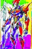 Placeholder: Evangelion Unit-01 as drawn by Neal Adams