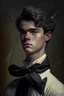 Placeholder: A young man with a bow