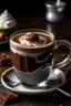 Placeholder: Hot chocolate in glass