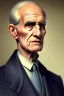 Placeholder: rich skinny old man , attractive portrait of politician