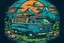 Placeholder: backland retro van
