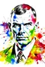 Placeholder: alan turing water color splash