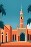 Placeholder: donner Mosquée Koutoubia a marrakech image vectoriel