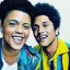 Placeholder: Painting of Bruno mars and Anderson paak