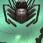 Placeholder: This spider is the size of a small horse, with eight long, slender legs tipped with sharp, venomous claws. Its body is covered in shimmering black fur, and its eyes glow a bright, otherworldly green. It has a pair of venomous fangs that can be extended from its mouth, and it can spin webs of magical energy to ensnare its prey. This spider is intelligent and cunning, and it is feared by all who encounter it in the realm of fantasy.