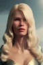 Placeholder: Ultra Realistic retro sci-fi scene, waist up view portrait, blonde woman, sweet young Claudia Schiffer face, perfect iris, glow eyes, makeup. Saturn background, Retro sci-fi style, helmet, tight latex coat, fog, rain, soft color, highly detailed, unreal engine 5, ray tracing, RTX, lumen lighting, ultra detail, volumetric lighting, 3d, finely drawn, high definition, high resolution.