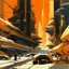 Placeholder: A syd mead city