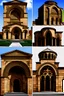 Placeholder: Architecture of Armenia, Sights. Armenian style. Armenian architecture is pronounced.