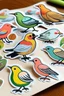 Placeholder: Bird stickers