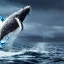 Placeholder: photograph of beautiful humpback whale jumping out of turbulent ocean water, stunning, magnificant, sunset sky, 8k resolution, high-quality, fine-detail, detailed matte, photography, illustration, digital art, Jeanloup Sieff, Marc Adamus, Ann Prochilo, Romain Veillon, George Grie, Anne Dittman, Anne Stokes, Lisa Parker, Selina French