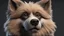 Placeholder: ManDog, fur, detailed facial features, 8k, 3d, high detail, high resolution, 8K