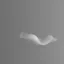 Placeholder: a tiny puff of delicate vapour, steam, plain solid color, monochrome, minimalist photography, hyper realistic, octane render, minimalist art, pantone